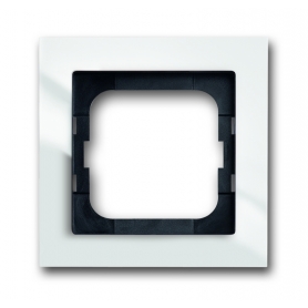 Busch-Jäger frame, 1x frame studio white 1754-0-4331