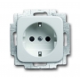 Busch-Jäger SCHUKO® socket insert, with inherent contact protection alpinwhite 2013-0-5319