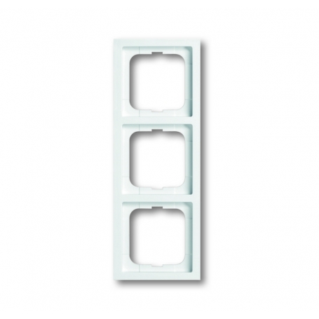 Busch-Jäger future® linear cover frame, 3x frame studio white 1754-0-4237