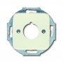 Busch-Jäger centrálny disk, s podporou prsteň biely 1724-010