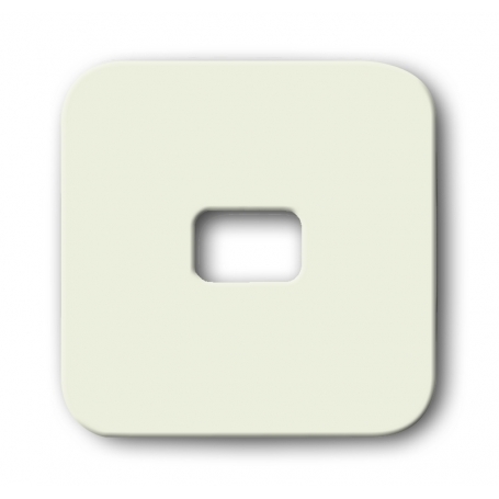 Bascule Busch-Jäger ouverte pour symbole, arrêt, bascule, croix, bouton blanc 1731-0-0314