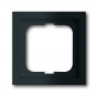 Busch-Jäger future® marco de cubierta lineal, 1x marco negro mate 1754-0-4419