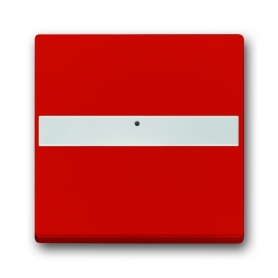 Busch-Jäger Wippe, con etiquetado campo rojo 1731-0-1977