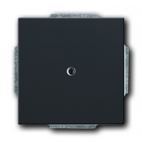 Busch-Jäger središnji disk, s potpornim prstenom mat crna 1710-0-3900