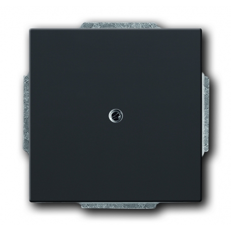 Busch-Jäger centrálny disk, s prsteň čierne matt 1710-0-3900