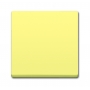 Busch-Jäger Wippe, mit geschlossener Oberfläche gelb 1751-0-3003