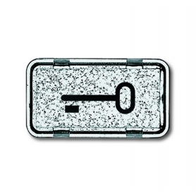 Symbole de bouton Busch-Jäger, clé transparente 1714-0-0286