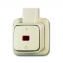 Busch-Jäger Wipp control switch, 2pin, switch white 1052-0-0133