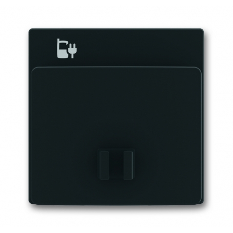 Busch-Jäger centrálny disk čierny matt 6400-0-0028