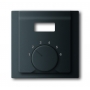 Busch-Jäger central disc, black matt for room temperature controller 1710-0-3916