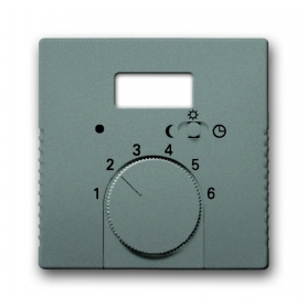 Busch-Jäger pokrovna ploča, za regulator sobne temperature, metalik siva 1710-0-3850