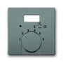 Busch-Jäger central disc, for room temperature regulator greymetallic 1710-0-3850