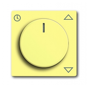 Busch-Jäger central disc, with knob yellow 6430-0-0361