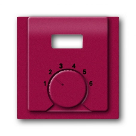 Busch-Jäger central disc, for room temperature regulator brombeer 1710-0-3818