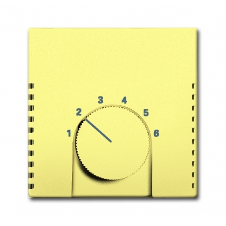 Busch-Jäger centrálny disk, pre regulátor teploty miestnosti žltý 1710-0-3827