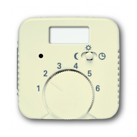 Busch-Jäger centrálny disk, pre regulátor teploty miestnosti biely 1710-0-3709
