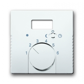 Busch-Jäger centrálny disk, pre regulátor teploty miestnosti biely 1710-0-3725