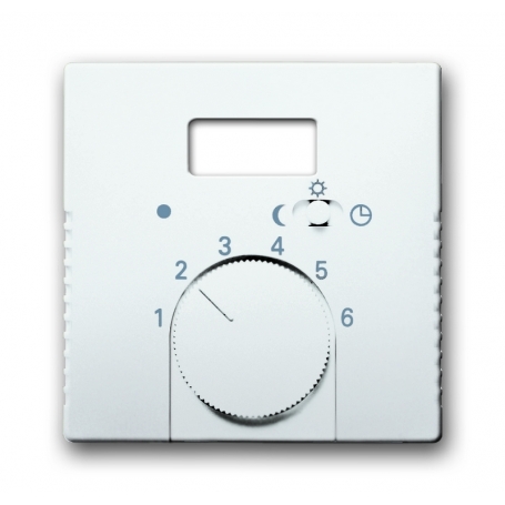 Busch-Jäger central disc, for room temperature controller studio white 1710-0-3725