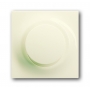 Busch-Jäger control element, with Glimm lamp elevenenbein/white 6599-0-2920