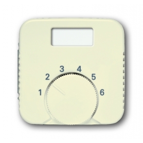 Busch-Jäger központi lemez, szobahőmérséklet-vezérlő fehér 1710-0-3682