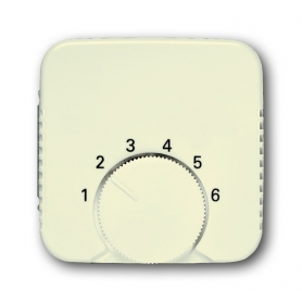 Busch-Jäger centrálny disk, pre regulátor teploty miestnosti biely 1710-0-3530