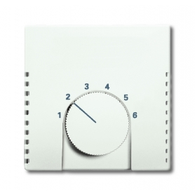 Busch-Jäger central disc, for room temperature controller studio white 1710-0-3544