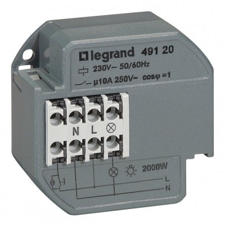 Legrand 049120 Diaľkový spínač elektronický hore