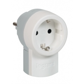 Legrand 050462 STECKER WITH outlet white