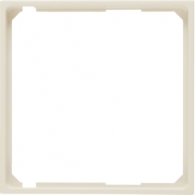 Berker 11098982 S1 Intermediate ring creamwhite glossy