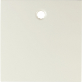 Berker 11468982 S1 central piece for pull switches and push buttons, cream white glossy