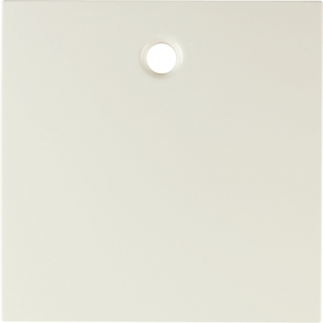 Berker 11468982 S1 central piece for pull switches and push buttons, cream white glossy