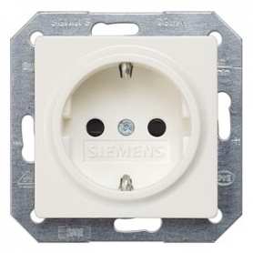 Siemens 5UB1518 zásuvka s ochranou dieťaťa I-Sytem titanweiss
