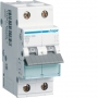 Hager MBN506 LS switch 6A/1pol+N/B 6kA circuit breaker 1 polig+N B-characteristics 6A 2 modules