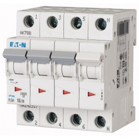 Eaton PLSM-C16/3N-MW circuit breaker LS switch 242543