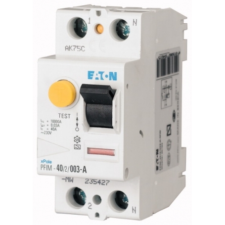 Eaton FI Schutzschalter PFIM-40/2/003-MW Fehlerstrom-Schutzschalter 235394