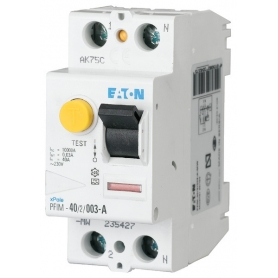 Eaton PFIM-40/2/003-G-MW Circuit breaker 2Polig 40A 30mA type G 235451