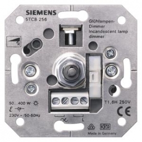 Siemens 5TC8256 UP-DIMMER DREHAUSSCH. R-400W