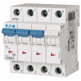 Eaton PLSM-C20/3N-MW Inštalacijski odklopnik 20A/3pol+N/C 242544