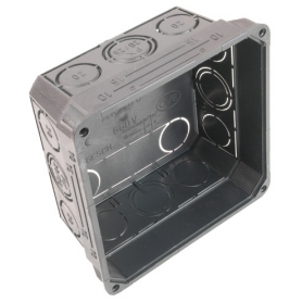 Dietzel AK/U 150 pobočka box nižšia časť pre položenie pod omietkou čierna