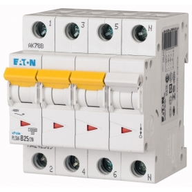 Eaton PLSM-B25/3N-MW Inštalacijski odklopnik 25A/3pol+N/B 242519