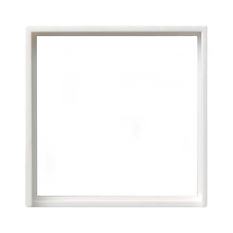 Gira 028227 Adapter frame 50 x 50 square system 55 pure white m