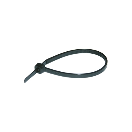 Haupa 262602 Kabelbinder schwarz UV-beständig 100x2, 5 mm (100 Stück)