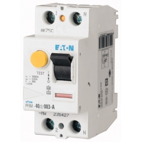 Eaton PFIM-40/2/003-G/A zaščitno FID Stikalo, 40A, 2p, 30mA, tip G/A 108045