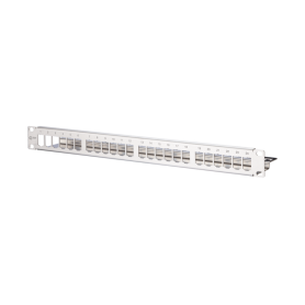Metz Connect 130921-00-E Patchpanel 19'' 24Port 1HE blank stainless steel