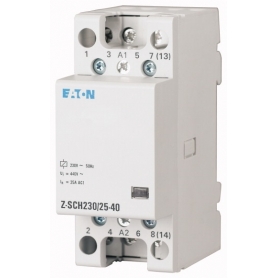 Eaton Z-SCH230/25-40 Insta-Schütz 4Schl. 25A/230VAC-free 2TE 248847