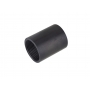 Fränkische SM-E 32 Brushed Steel Pipe Threaded Sleeve, black, 20250032, 50 pieces