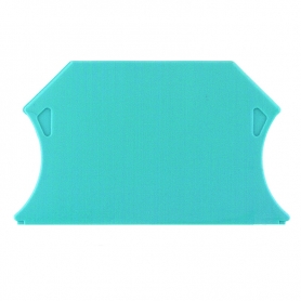 Weidmüller WAP 2.5-10 BL plaque de fermeture (terminaux), 56 mm x 1,5 mm, bleu 1050080000
