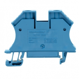 Weidmüller WDU 16N BL serial terminal, screw connection, 16 mm2, 690 V, 76 A, connection: 2 1036180000