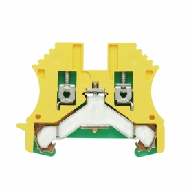 Weidmüller Soporte de serie WPE 2.5 Protector, conexión de tornillo, 2,5 mm2, 800 V, conexiones: 2, pisos: 1, verde / amarillo 1