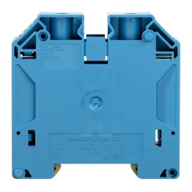 Weidmüller WDU 50N BL serial terminal, screw connection, 50 mm2, 1000 V, 150 A, connection: 2 1820850000